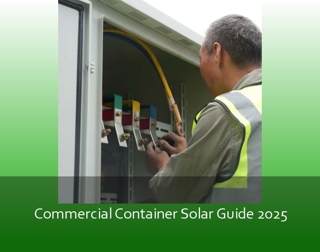 Commercial Container Solar Guide 2025
